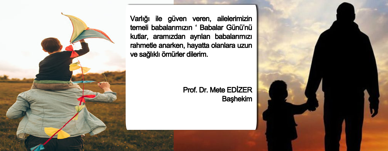 deu hastane babalar gunu kutlamasi