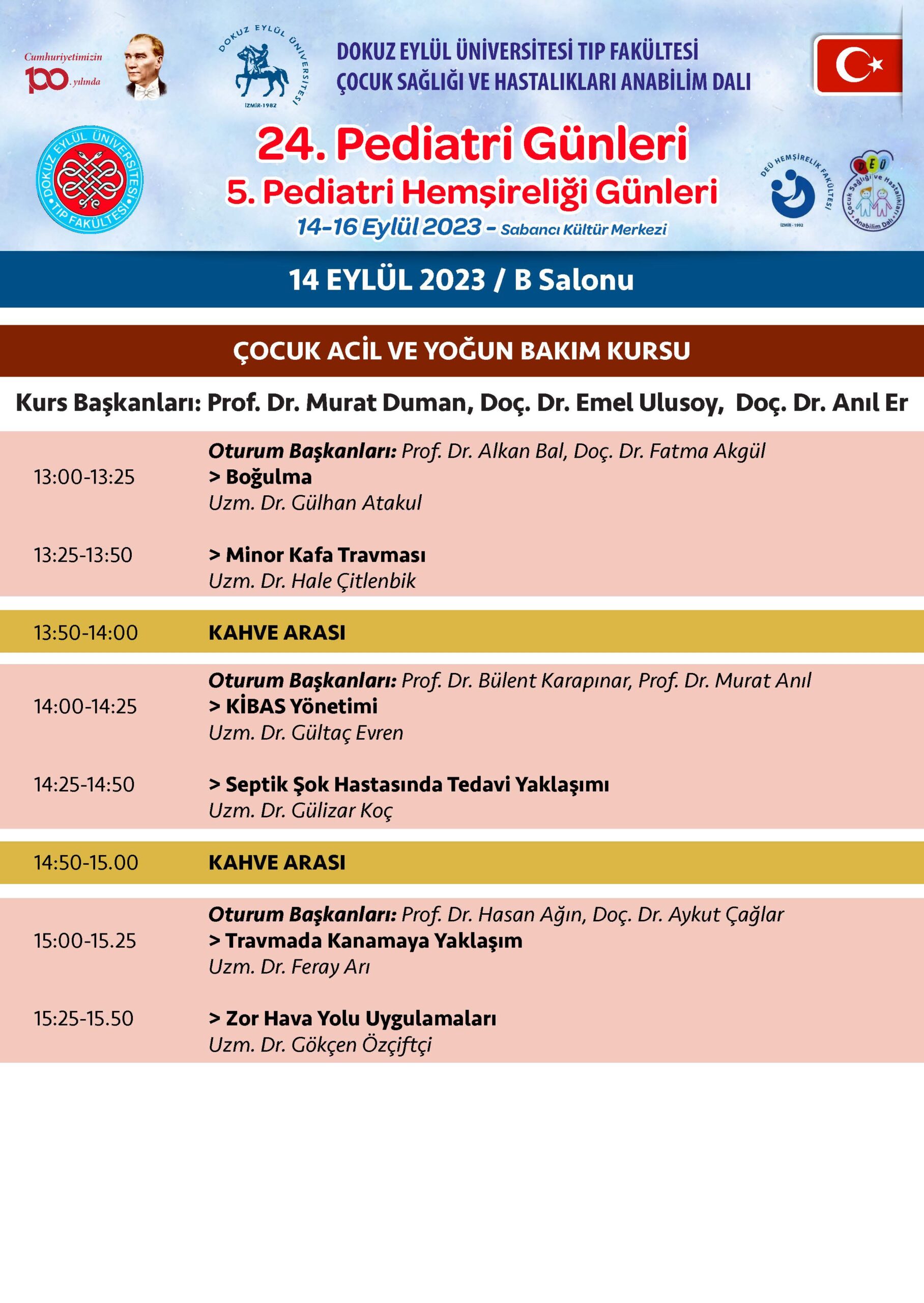 24.Pediatri Gunleri Bilimsel Program 1 Sayfa 04