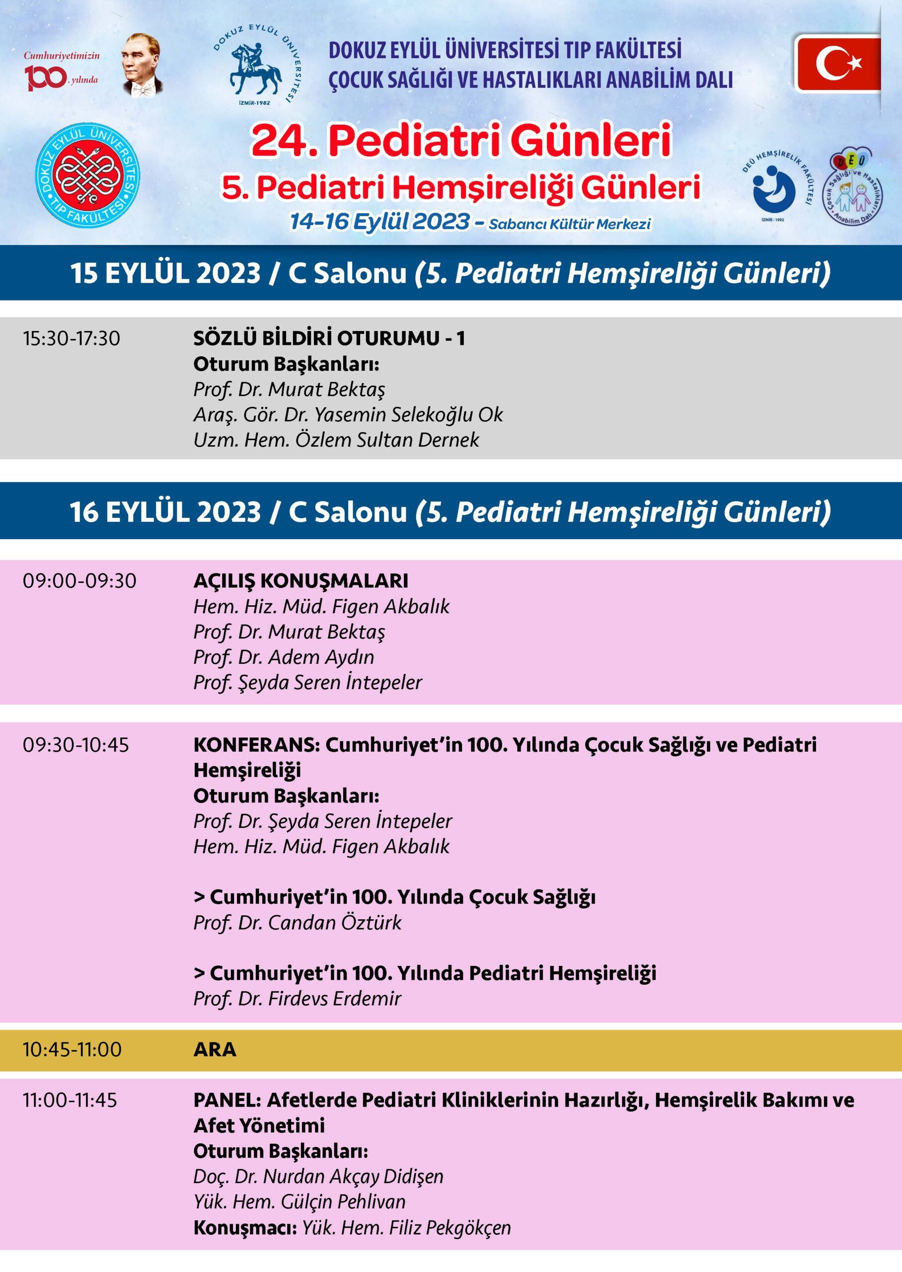 24.Pediatri Gunleri Bilimsel Program 1 Sayfa 11