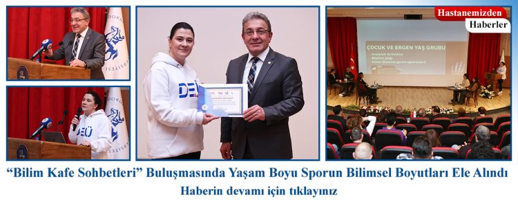 “Bilim Kafe Sohbetleri” Buluşmasında Yaşam Boyu Sporun Bilimsel Boyutları Ele Alındı.